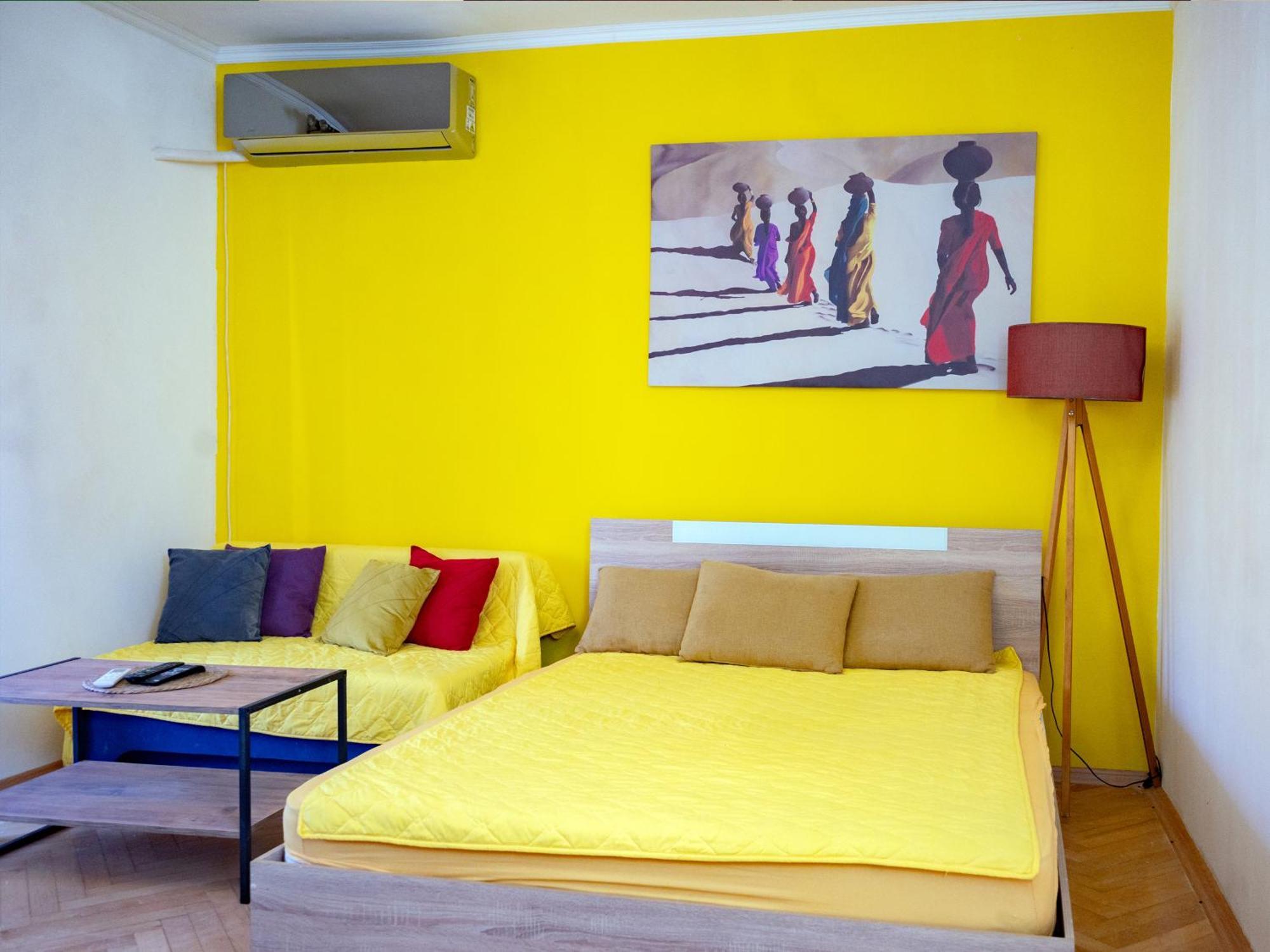 Apartman Centar Skopje Exteriör bild